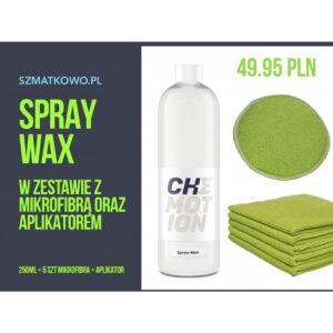 Spray WAX pielęgnacja lakieru