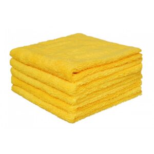 Mikrofibra żółta do wosku 40 / 320GSM  - 5 SZT