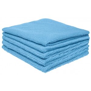 Zestaw 5 szt - mikrofibra do polerowania 30 / 320GSM j.niebieska
